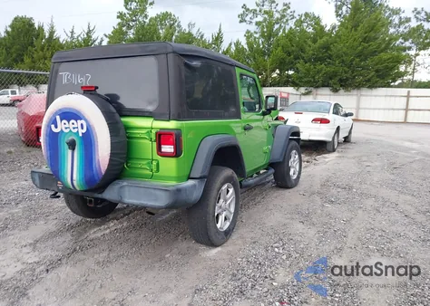 2019 Jeep Wrangler Sport S 4X4 из США, поврежденный, VIN 1C4GJXAG9KW553231